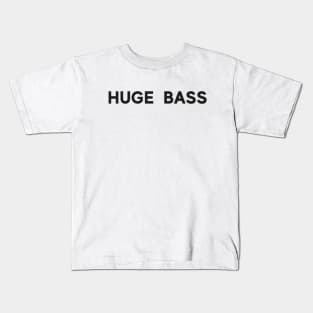HUGE BASS. DESIGNER FISH Kids T-Shirt